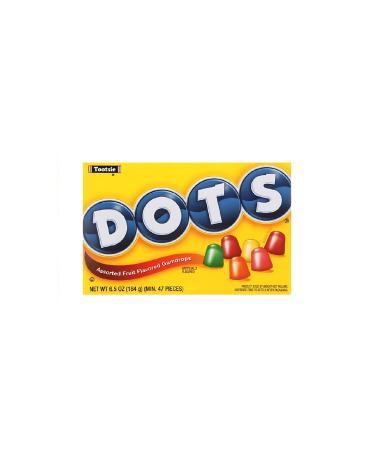 Tootsie Rool Tootsie Dots Assorted Fruit Flavored Gumdrops 184g