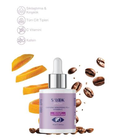 Slook Anti-Bruising Anti-Puffiness Caffeine Under Eye Serum 30 Ml - Buy Online on GoSupps.com