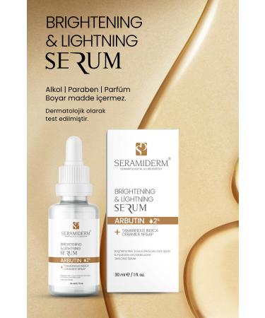 SERAMIDERM Dermatological & Laboratory Anti-Stain and Brightening Arbutin Skin Care Serum 30 ml - Buy Online on GoSupps.com