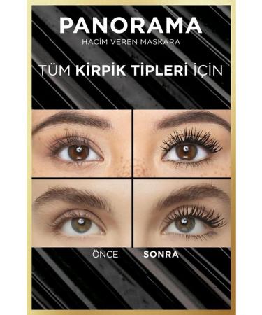 L'Oreal Paris Panorama Volumizing Mascara Black - Buy Online on GoSupps.com