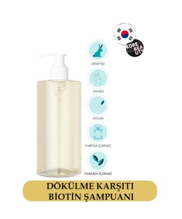 tntnmoms Biotin Shampoo 400ml Anti Hair Loss Shampoo for Pregnant Women