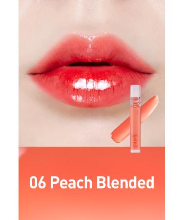 ETUDE Glow Fixing Tint /Lip Shine and Plump Long-Lasting Tint-06 Peach Blended - Buy Online on GoSupps.com