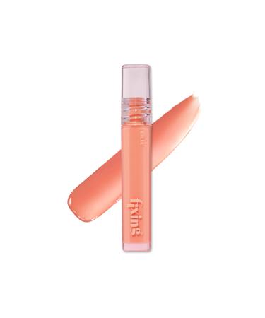 ETUDE Glow Fixing Tint /Lip Shine and Plump Long-Lasting Tint-01 Pure Coral