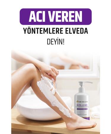 M E BEAUTY Laser Effective Hair Removal and Hair Reducing Epilation Cream for All Skin Types (SPECIAL FORMULA) 250 ml