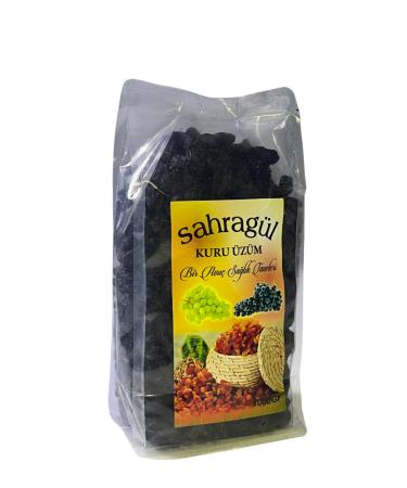 SahraAfra Dried Grape Antep Black (Manisa Grape) 1 Kilogram Raisin No Sugar Added Antep Black - Buy Online on GoSupps.com