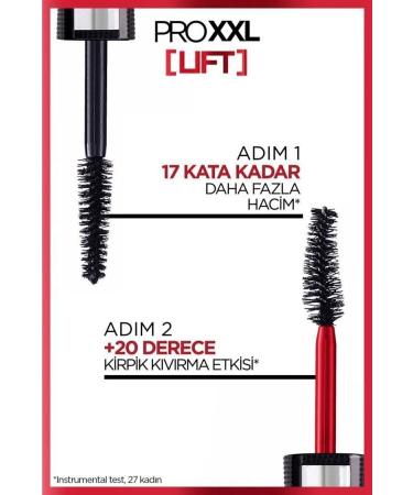 L'Oreal Paris Pro Xxl Lift Double-Sided Mascara - Lash Lifting Effect - Buy Online on GoSupps.com