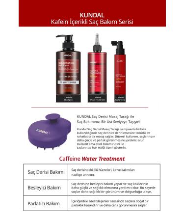 Kundal Caffeine Containing Anti-Loss Liquid Hair Conditioner Caffeine Water Treatment 300ml (HERB MINT) - Buy Online on GoSupps.com