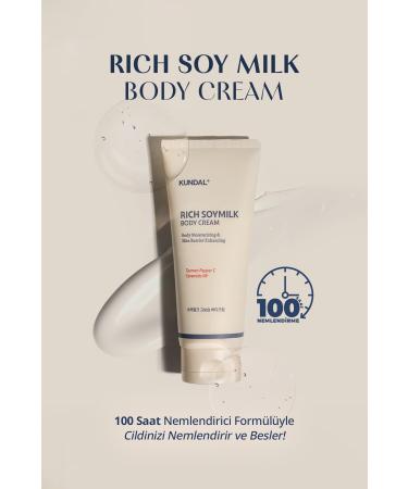Kundal Intensive Moisturizing and Nourishing Body Care Cream KUNDAL Rich Soymilk Creamy Body Cream 200ml - Buy Online on GoSupps.com