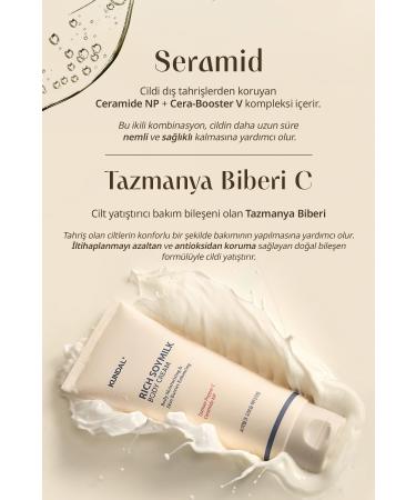 Kundal Intensive Moisturizing and Nourishing Body Care Cream KUNDAL Rich Soymilk Creamy Body Cream 200ml - Buy Online on GoSupps.com