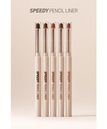 PERIPERA Waterproof Easy-to-Use Eyeliner Speedy Pencil Liner (4 SOFT ASH) - Buy Online on GoSupps.com