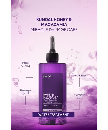 Kundal Intensive Care Liquid Hair Conditioner Miracle Damage Care Water Treatment 300ml (WHITE MUSK) - Buy Online on GoSupps.com