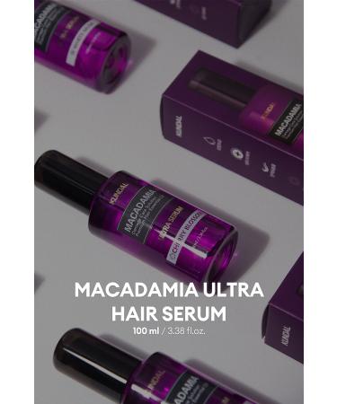 Kundal Dry and Damaged Hair Repairing Care Serum KUNDAL Macadamia Ultra Hair Serum (Blackberry Bay) - Buy Online on GoSupps.com