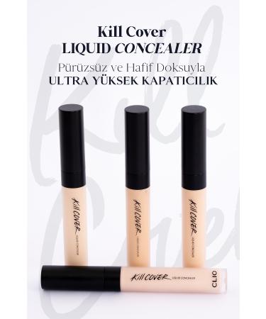 CLIO Long-Lasting Smooth Texture Concealer CLIO Kill Cover Liquid Concealer (05 Sand) - Buy Online on GoSupps.com