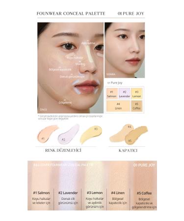 CLIO Creamy Texture Concealer Palette CLIO Kill Cover Foundation Conceal Palette (Pure Joy) - Buy Online on GoSupps.com