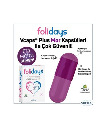 Nbt la Nbt Life Folidays 30 Capsules - Buy Online on GoSupps.com