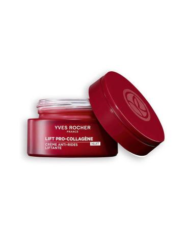 Yves Rocher Night Cream-Firming Plumping Herbal Collagen and Hyaluronic Care - Buy Online on GoSupps.com