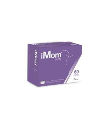 Imom Latte Omega 3 Food Supplement 60 Capsules