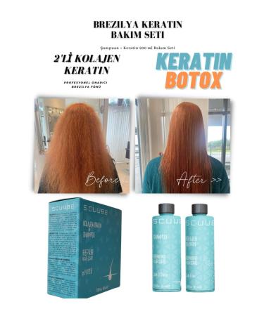 Scuube 2-Pack Brazilian Blow Dry Shampoo Keratin - Buy Online on GoSupps.com