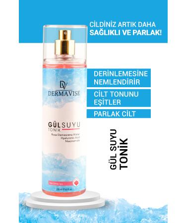 Dermavise Rose Water Tonic 200 ml
