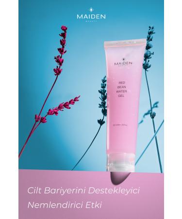 Maiden Beauty Red Bean Water Gel (RED BEAN EXTRACT) Skin Barrier Supporting Moisturizing Gel 100 ml - Buy Online on GoSupps.com