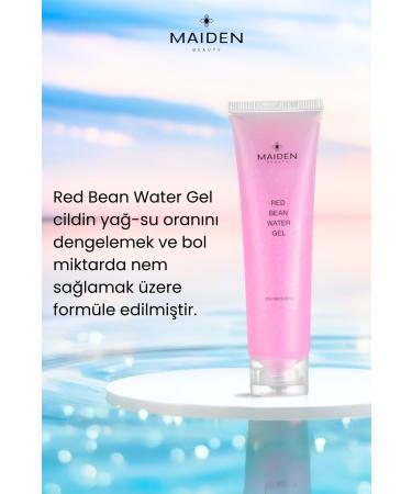 Maiden Beauty Red Bean Water Gel (RED BEAN EXTRACT) Skin Barrier Supporting Moisturizing Gel 100 ml - Buy Online on GoSupps.com