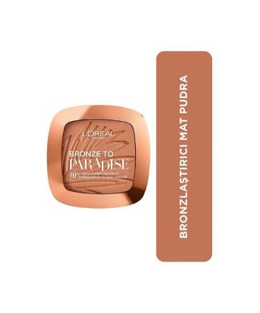 L'Oreal Paris Loreal Paris L'or al Paris Bronze To Paradise Matte Bronzing Powder 02 Baby One More Tan