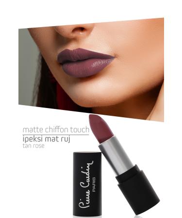 Pierre Cardin Matte Chiffon Touch Lipstick - Tan Rose -177
