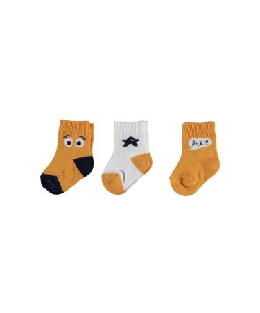 Melff Nessiworld Hi 3-Pack Men's Socks 68397 Mustard