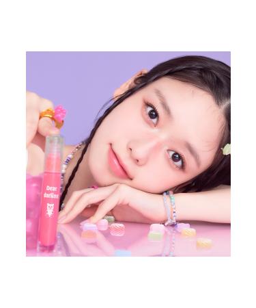 ETUDE Jelly Pang Dear Darling Water Gel Tint/Natural Shine and Brightness Gel Tint- Red Bean Pink - Buy Online on GoSupps.com