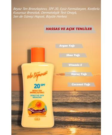 Eda Ta p nar White Skin Bronzing Spf 20 Cream (lotion) - 200 Ml - Buy Online on GoSupps.com