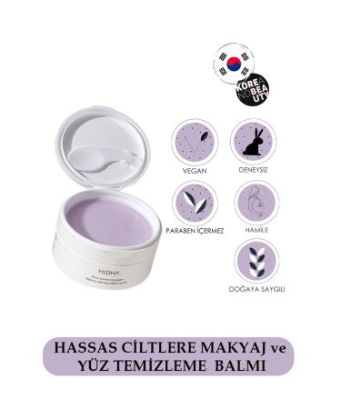 MIDHA Rice Cleansing Balm 100ml Rice Extract Makeup and Face Cleansing Balm Cleansing Balm 50 ml