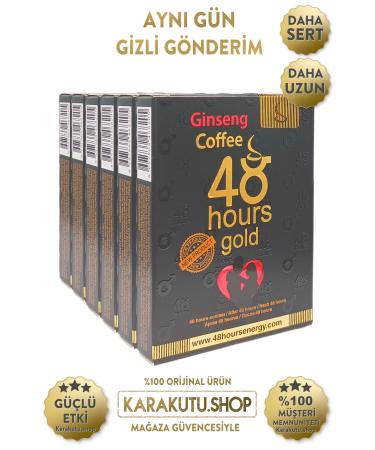 GOLD Q7 48 Hours Gold Coffee 6 Pieces