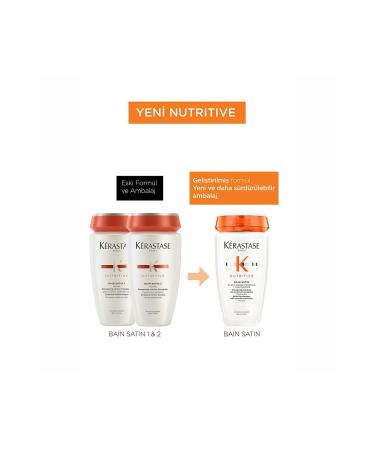 Kerastase *-Kerastase Nutritive Bain Satin-Dry Hair Moisturizing Shampoo 250 ml ..*--CYT45547878451........ - Buy Online on GoSupps.com