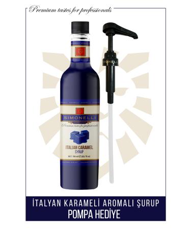 Simonelli Coffee Syrup | Italian Caramel | 70 Cl | - Buy Online on GoSupps.com