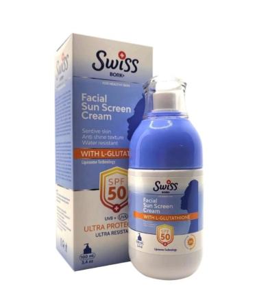 Swiss Bork Anti-Spot Face Sun Cream Spf50 100 ml