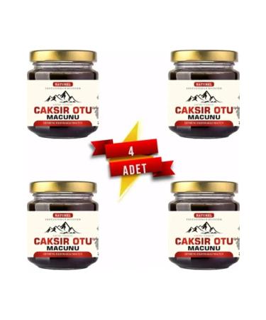 Natural Boost 24 Hour Effective Hatay Region Chakra Paste for Men 240 Gr x 4 Pieces