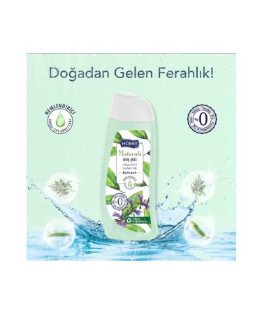 Hobby NATURALS SHOWER GELS (Alcohol Paraben Silicone free) 500 ml x 2 - Buy Online on GoSupps.com