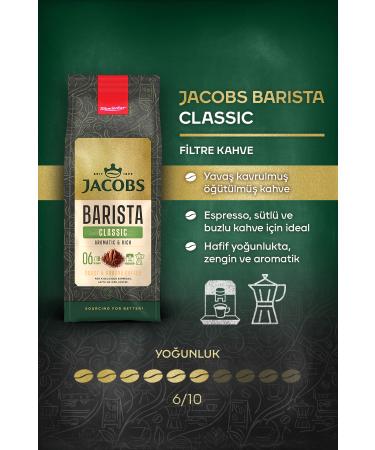 Jacobs Barista Classic Filter Coffee 200gr X 4 - Buy Online on GoSupps.com