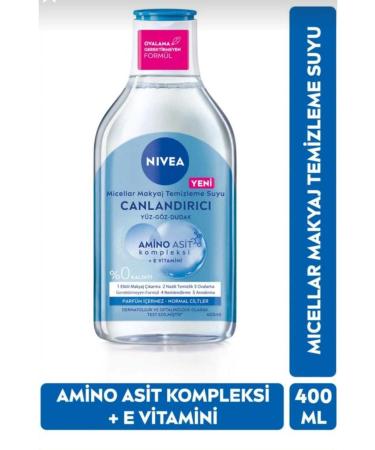 NIVEA Micellar Make-Up Remover Water Refreshing Normal Skin 400 ml Cleanser-