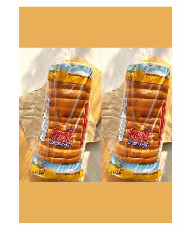 ASAF UNLU MAMULLER Ayval k Toast Bread (2 PACKS WILL BE SENT.)