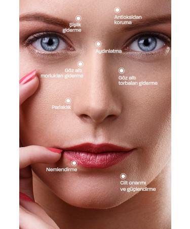 Quality Life Under Eye Dark Circles Bags Wrinkles Dark Circles and Brightening Eye Contour Caffeine Arbutin Serum - Buy Online on GoSupps.com