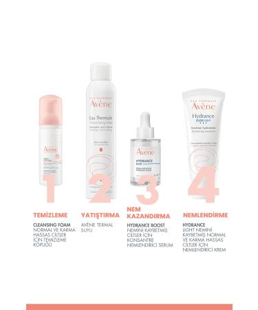 Avene Hydrance Light Moisturizing Cream for Dehydrated Combination and Sensitive Skin 40 ml - Buy Online on GoSupps.com