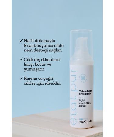 Etat Pur Light Moisturizing Cream 40 ml - Buy Online on GoSupps.com
