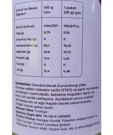 EverEat gluten free vegan dried strawberry fruit strawberries freeze dried 20 gr - Buy Online on GoSupps.com