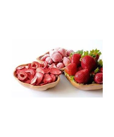 EverEat gluten free vegan dried strawberry fruit strawberries freeze dried 20 gr* 2 pieces - Buy Online on GoSupps.com
