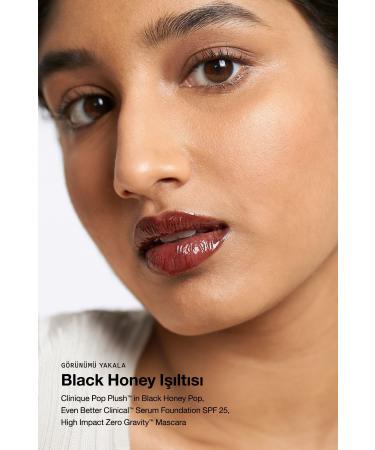 Clinique Pop Plush Creamy Lip Gloss - Black Honey Pop - Buy Online on GoSupps.com