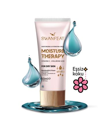 SWANFEAT Moisture Therapy Moisturizing Cream with Vitamin E Hyaluronic Acid Dry Skin 50 ml