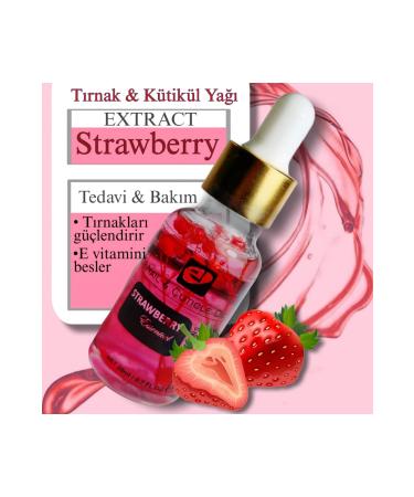 ECLAT Vitamin Nail & Cuticle Oil 20 Ml Strawberry Essential