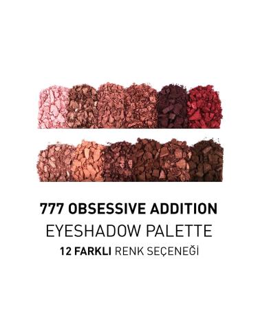 Alix Avien 12-pack Eyeshadow Palette - Eyeshadow Palette 777 Obsessive Addiction 15 6 G - Buy Online on GoSupps.com