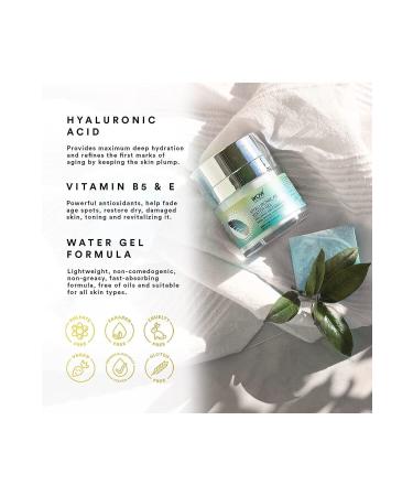 WOW Skin Science Hyaluronic Acid Water Gel Skin Cream For All Skin Types 1 Natural Ingredient-Even Toning B5vita 50ml - Buy Online on GoSupps.com